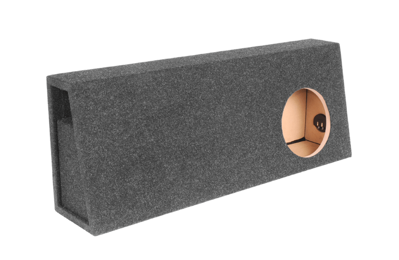 10" Single Truck Enclosure Full-Size Vented Subwoofer Enclosure Precision CNC-Cut, Premium MDF Construction. Proudly USA Made.