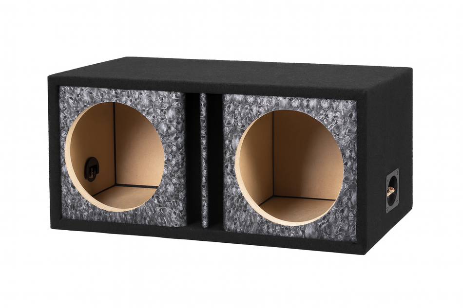 12DVR - Reaper Black - 12" Dual Vented Reaper Black - Proudly USA Built utilizing our Liquid Ink Process