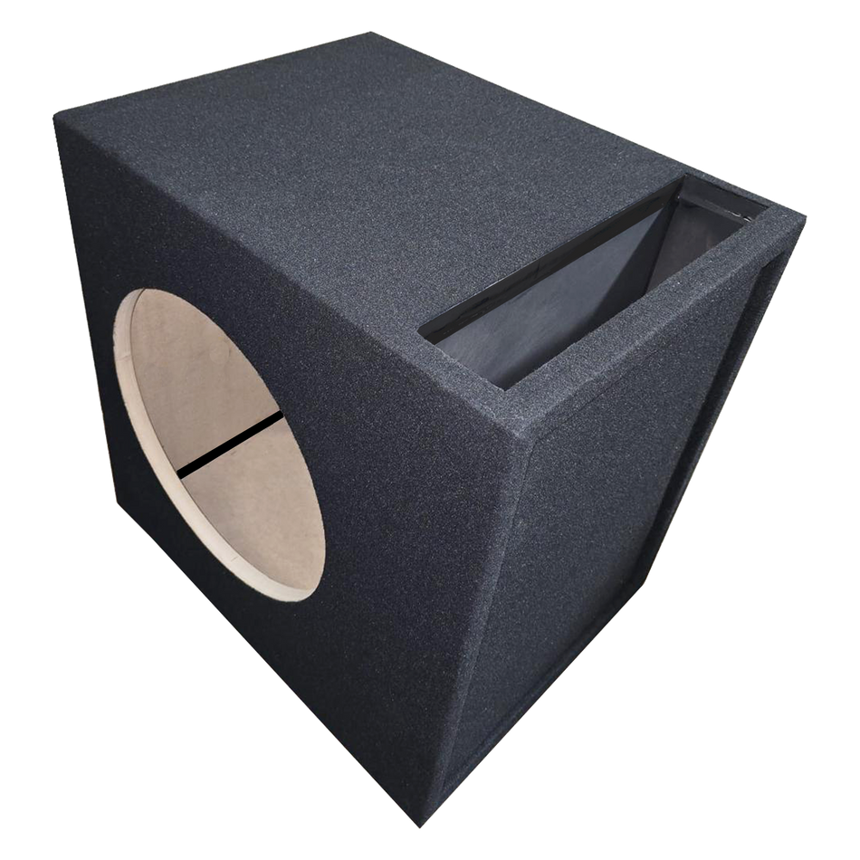 Single 10" Ported box for Sundown X-Z-Nightshade Series Subwoofers- All 1" Enclosure - Proudly USA Built.