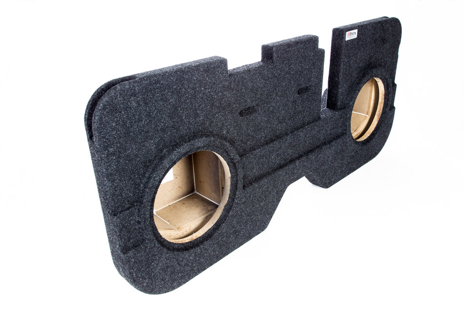 A202-12CPV - 12" Dual Vented Carpeted Dodge Ram Quad Cab-Crew Cab 2002-2018 upfire enclosure