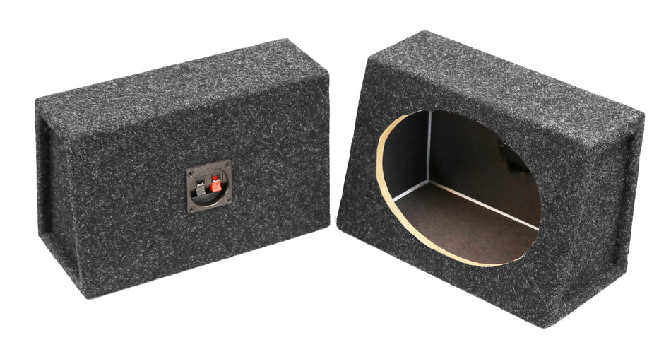 6x9 Pair Enclosure Subwoofer Enclosure Precision CNC-Cut, Premium MDF Construction. Proudly USA Made.