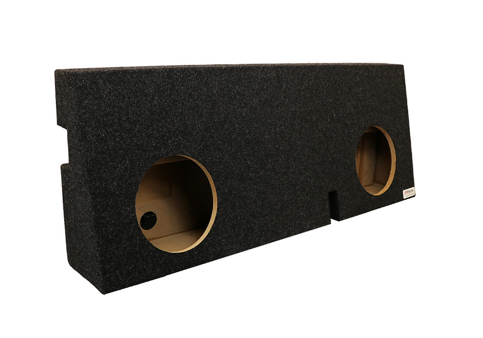 A622-10CP Dual 10" Sealed Carpeted  - Fits 2005 - 2015 Toyota Tacoma Double Cab