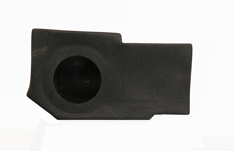 AFG-201-10 Single 10" Sealed Fiberglass black carpet covered  - Fits 2002 - 2018 Dodge Ram Quad Cab *2019 Legacy