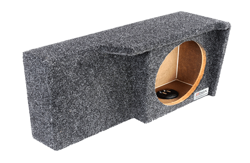 A371-10CP Single 10" Sealed Carpeted  - Fits 2004 - 2008 Ford F150 Super Crew / Super Cab