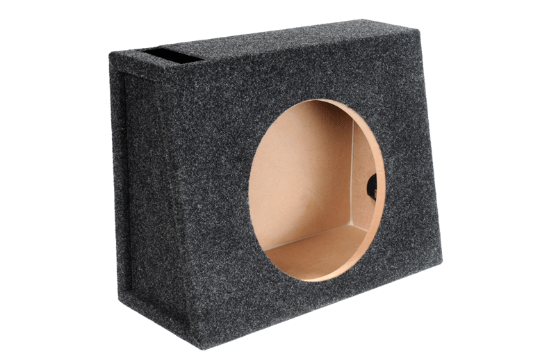 10" Single Truck Enclosure Vented Subwoofer Enclosure Precision CNC-Cut, Premium MDF Construction. Proudly USA Made.