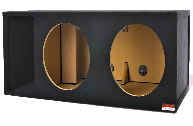 15" Dual Vented Subwoofer Box for Digital Designs -Power Tuned  600-700-800 Series Subwoofers - Proudly USA Built