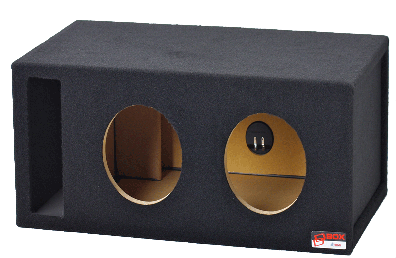 8" Dual Vented Subwoofer Box for Digital Designs -Power Tuned  600-700-800 Series Subwoofers - Proudly USA Built