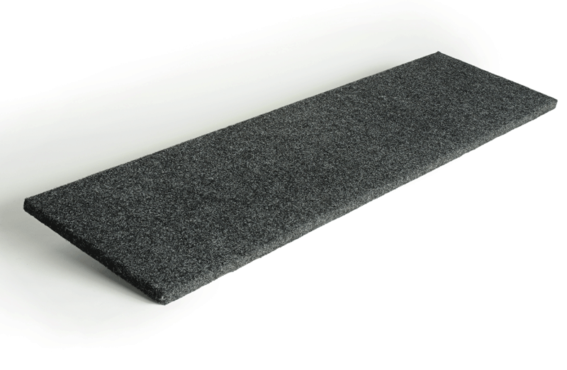 Premium Charcoal MDF Mounting Board - 11" x 40" x 3/4"
