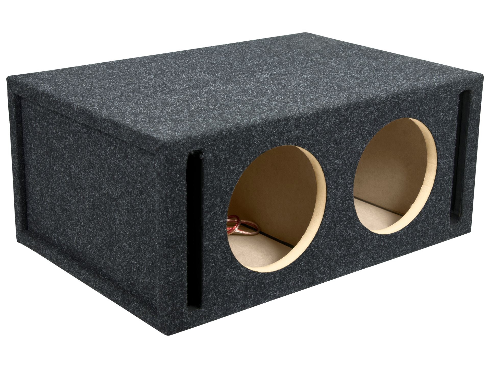 A8DV - 8 in Dual Vented Divided Chamber - 1 Inch Faceplate