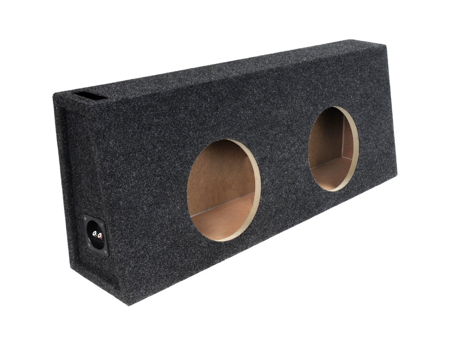 10" Dual Truck Enclosure Vented Subwoofer Enclosure Precision CNC-Cut, Premium MDF Construction. Proudly USA Made.