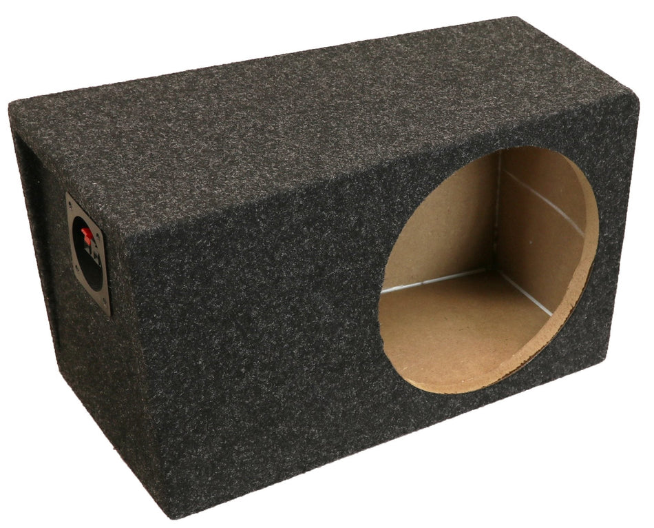 A111-10CP Single 10" Sealed Carpeted  - Fits 2004 - 2014 Chevrolet-GMC Colorado-Canyon Extended Cab