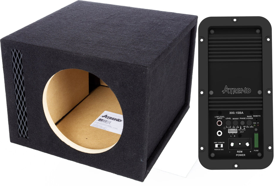 10V-300.1-10" Single Vented w/300.1SBA Amp
