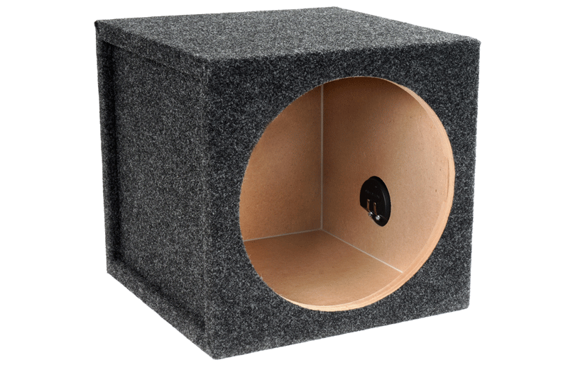 15" Single Sealed Subwoofer Enclosure Precision CNC-Cut, Premium MDF Construction. Proudly USA Made.