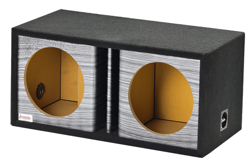 12DVR - Platinum Wood Grain - 12" Dual Vented Platinum Wood Grain - Proudly USA Built utilizing our Liquid Ink Process