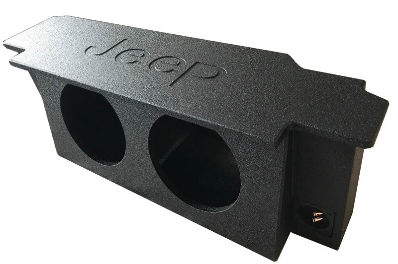A706-10- 10" Subwoofer Enclosure for Jeep Wrangler 1987-2006  Front Fire Sub Enclosure-2DOOR