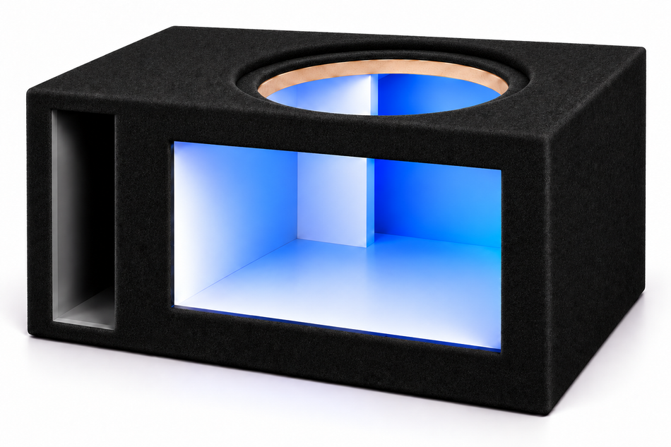 15HH-SVL | Heavy Hitter LED Single 15-Inch Vented Subwoofer Enclosure