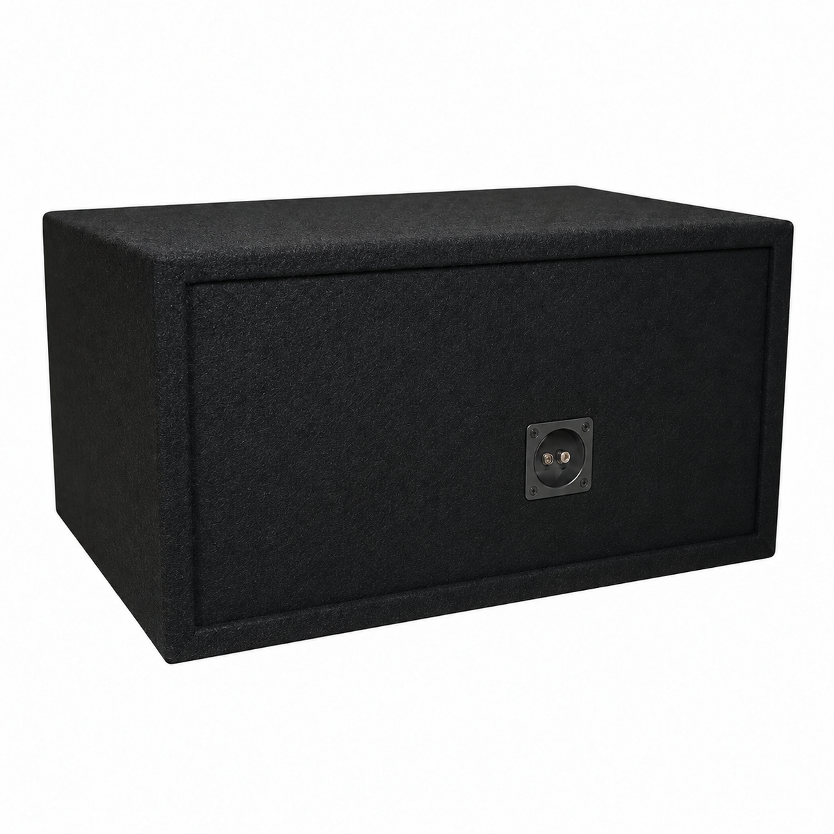 10 in Single Kerf-Vented Enclosure- all 3/4 inch USA built Subwoofer Enclosure Precision CNC-Cut, Premium MDF Construction. Proudly USA Made.