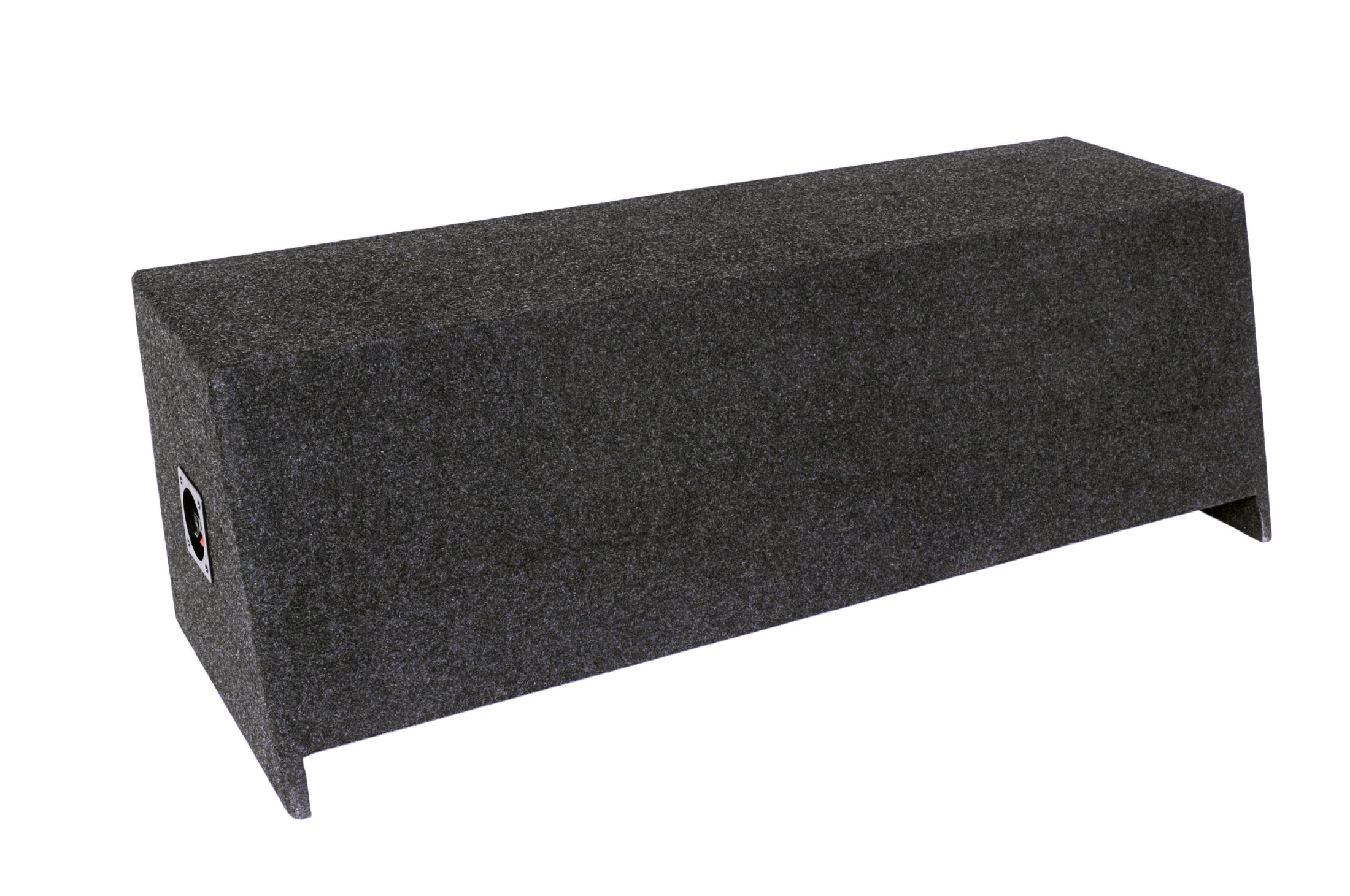 A122-12CP Dual 12 in Sealed Carpeted - Universal behind rear seat enclosure