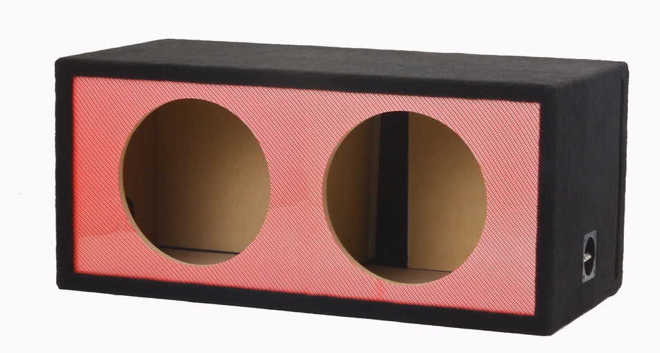 Atrend 12" Dual Slot Carbon Fiber Vented - E-S-R-X Subwoofer- Proudly USA Built for Alpine E-S-R-X Series-with Premium Faceplate Options