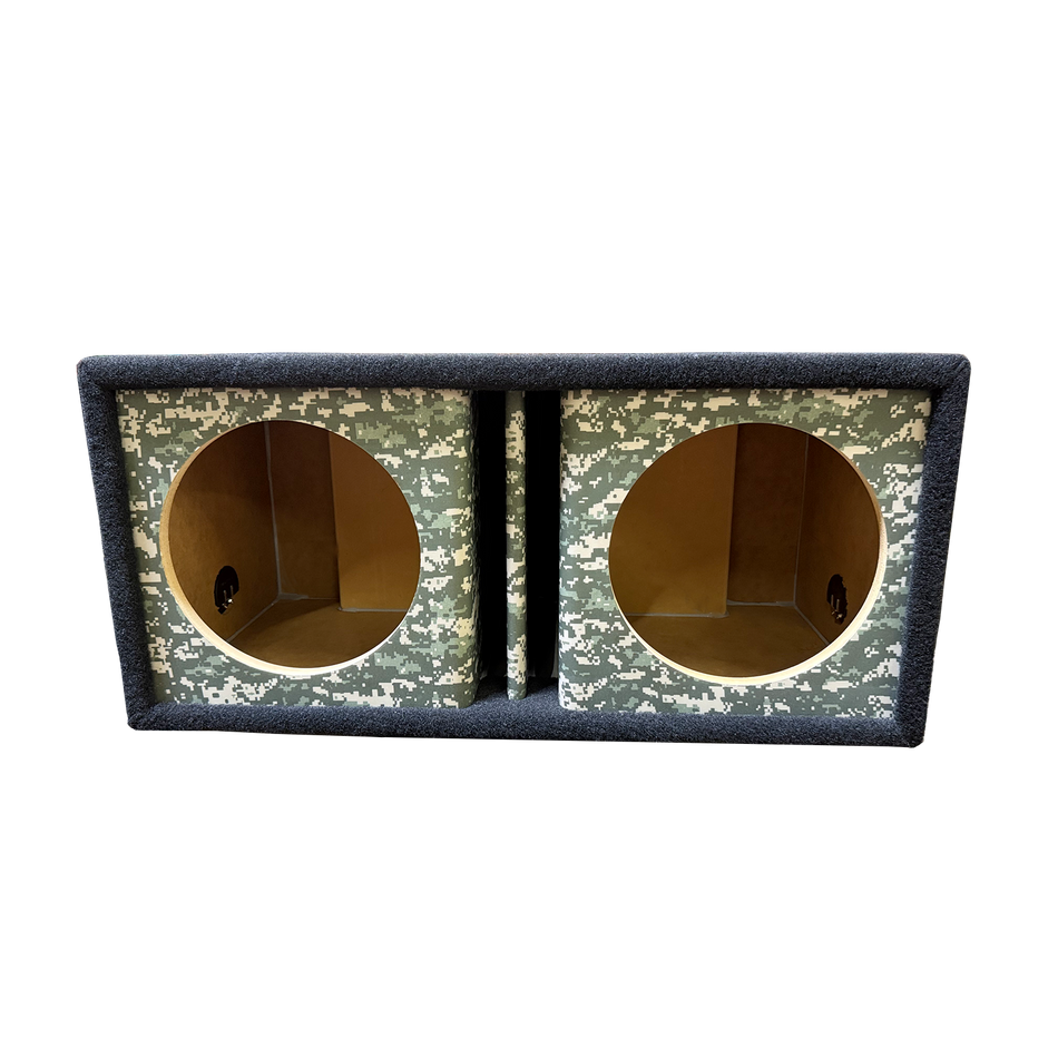 12DVR - Desert Digi Camo - 12 in Dual Vented Desert Digi Camo - Proudly USA Built utilizing our Liquid Ink Process