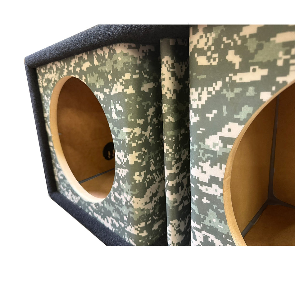 12DVR - Desert Digi Camo - 12 in Dual Vented Desert Digi Camo - Proudly USA Built utilizing our Liquid Ink Process