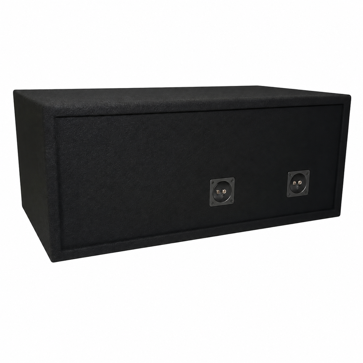 15 in Dual Kerf-Vented Enclosure- all 3/4 inch USA built Subwoofer Enclosure Precision CNC-Cut, Premium MDF Construction. Proudly USA Made.