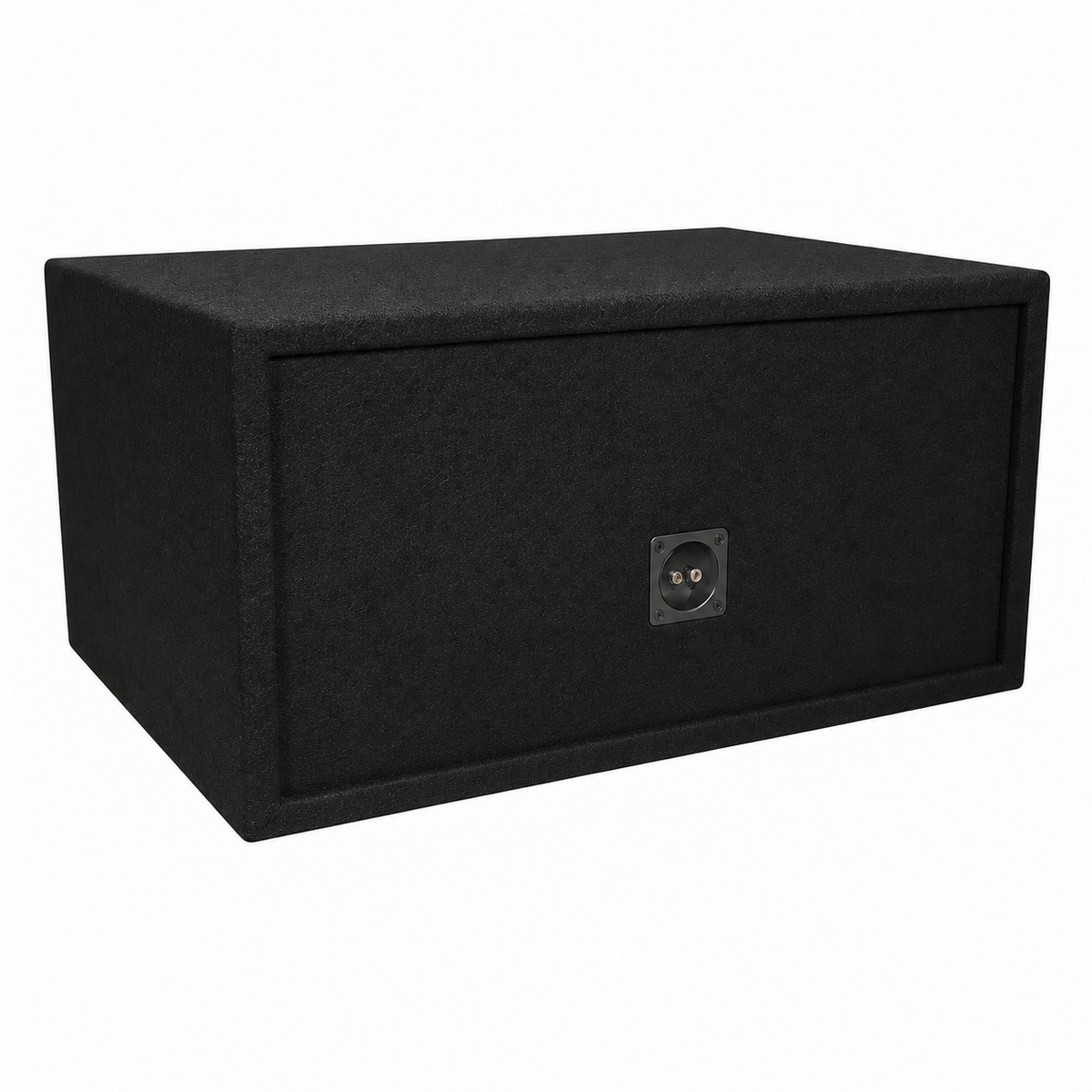 15 in Single Kerf-Vented Enclosure- all 3/4 inch USA built Subwoofer Enclosure Precision CNC-Cut, Premium MDF Construction. Proudly USA Made.