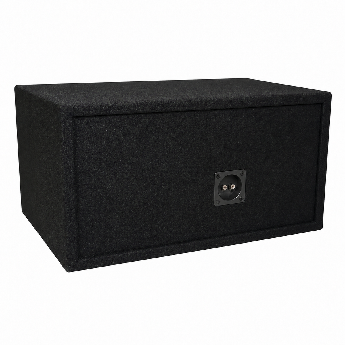 8 in Single Kerf-Vented Enclosure- all 3/4 inch USA built Subwoofer Enclosure Precision CNC-Cut, Premium MDF Construction. Proudly USA Made.
