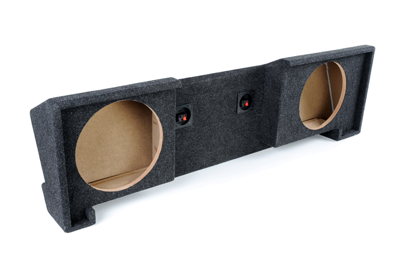 A102-10CP Dual 10" Sealed Carpeted  - Fits 1988 - 1998 Chevrolet / GMC Full Size Pickup Extended Cab
