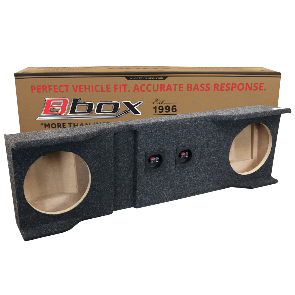 A162-10CP Dual 10" Sealed Carpeted  - Fits 1999 - 2006 Chevrolet-GMC 1500/2500/3500HD Crew Cab