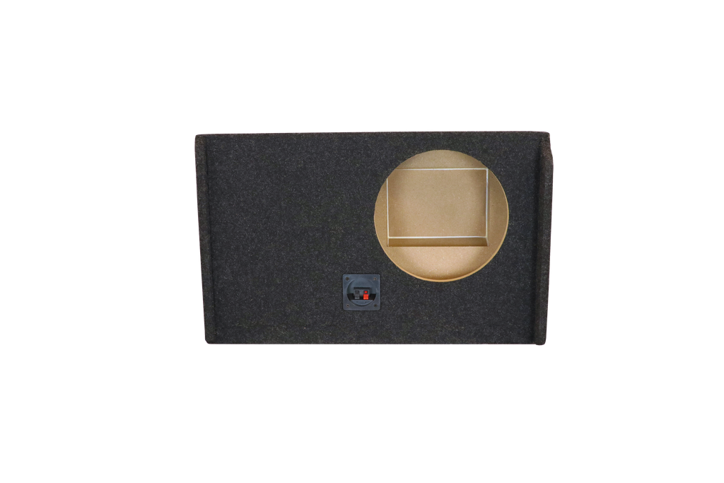 A181-12CPV Single 12" Vented Carpeted  - Fits 2007 - 2023 Chevrolet-GMC Silverado-Sierra Crew Cab-Drivers Side
