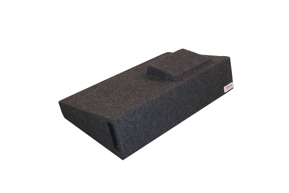 A181-10CPV Single 10" Vented Carpeted  - Fits 2007 - 2023 Chevrolet-GMC Silverado-Sierra Crew Cab-Drivers Side