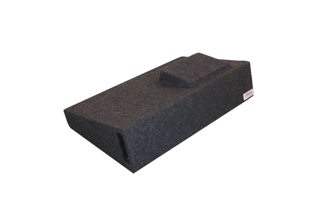 A181-12CPV Single 12" Vented Carpeted  - Fits 2007 - 2023 Chevrolet-GMC Silverado-Sierra Crew Cab-Drivers Side
