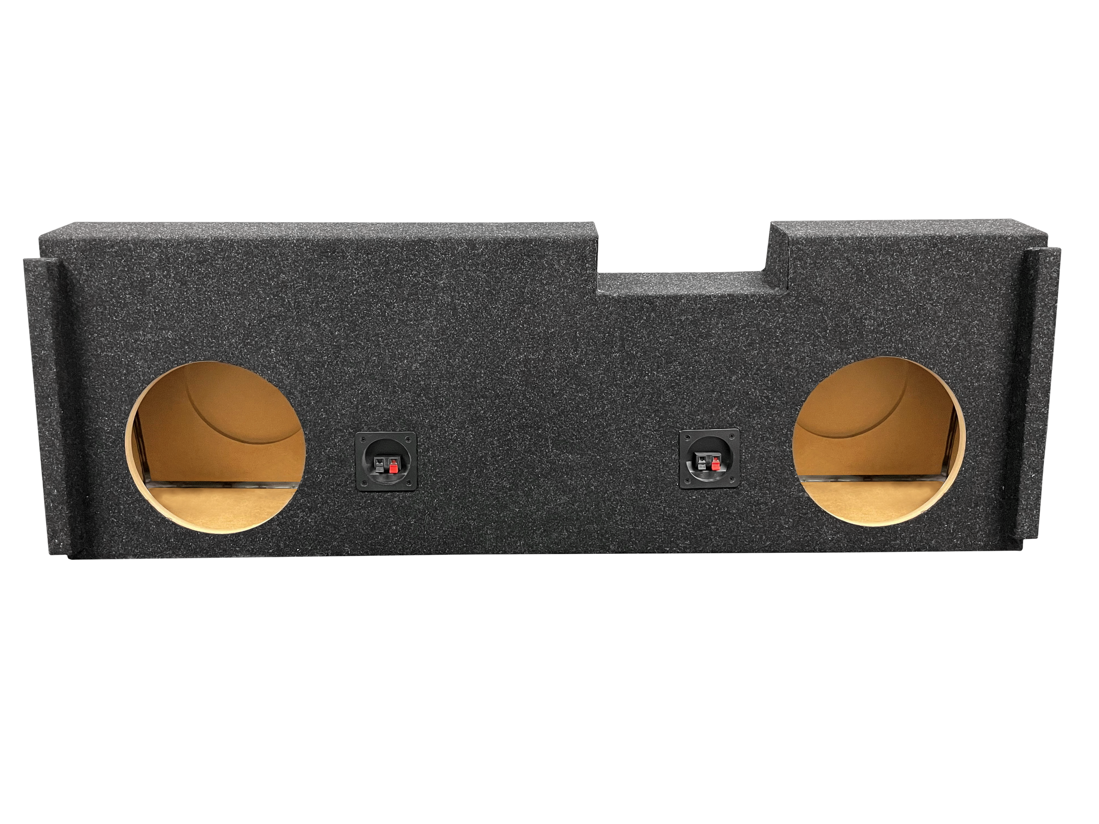 A184-12CP Dual 12 in Sealed Carpeted - Fits 2007-2023 Chevrolet-GMC Silverado-Sierra Crew Cab