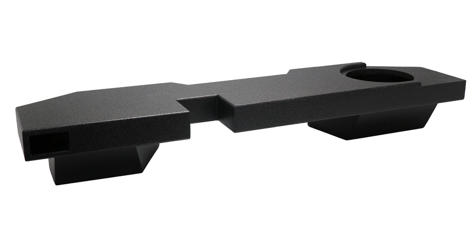 A201-10V Single 10" Mass Loaded Vented High DB-Tuff Coat Sprayliner  - Fits 2002 - 2018 Dodge Ram Quad Cab-Crew Cab *2019 Legacy