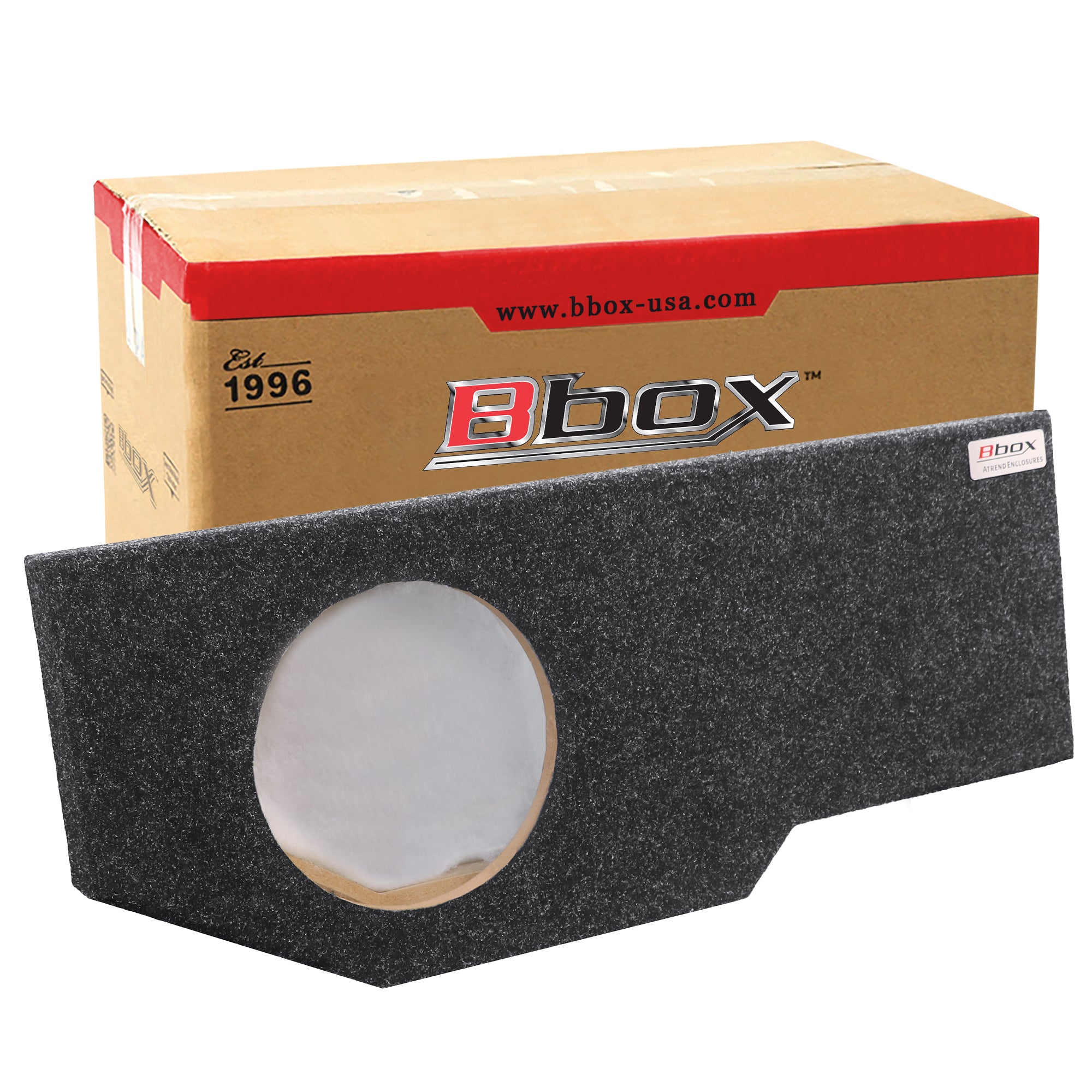 A201-12CP Single 12 in Sealed Carpeted - Fits 2002 - 2018 Dodge Ram Quad Cab-Crew Cab *2019 Legacy