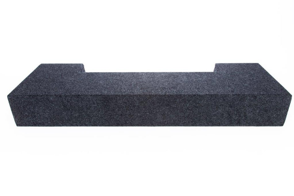 A219-12CP - 12" Dual Sealed  Carpeted 2019 & Up Dodge Ram Crew Cab Enclosure