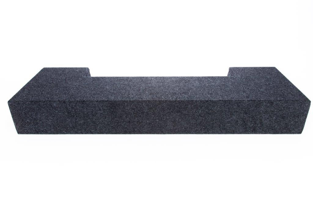 A202-10CP19 - 10" Dual Sealed  Carpeted 2019 & Up Dodge Ram Crew Cab Enclosure