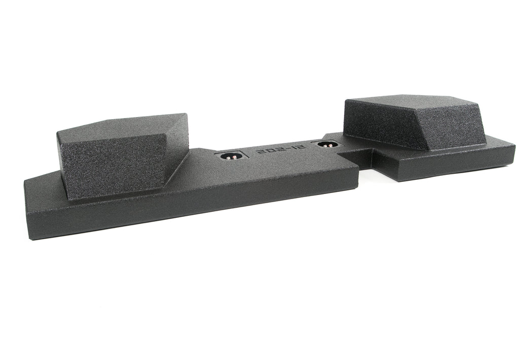 A202-10 Dual 10" Sealed Tuff Coat Sprayliner  - Fits 2002 - 2018 Dodge Ram Quad Cab *2019 Legacy