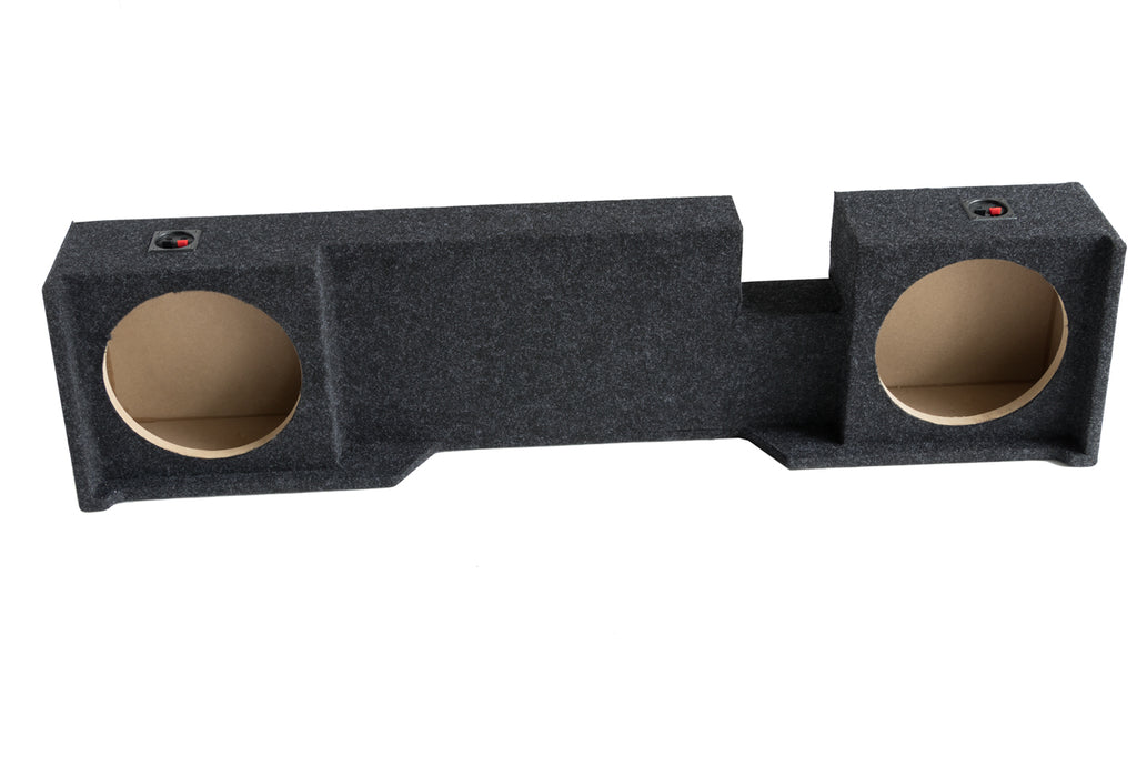 A372-10CP Dual 10" Sealed Carpeted  - Fits 2004 - 2008 Ford F150 Super Crew / Super Cab