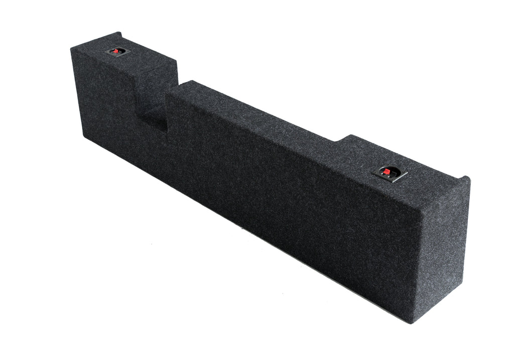 A372-10CP Dual 10" Sealed Carpeted  - Fits 2004 - 2008 Ford F150 Super Crew / Super Cab
