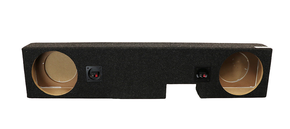 A382-10CP Dual 10" Sealed Carpeted  - Fits 2002 - 2016 Ford F250/350/450 Extended Cab