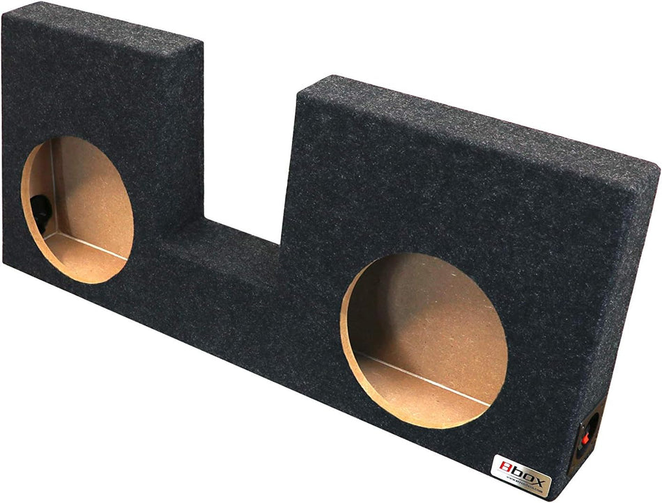 A394-10CP Dual 10" Sealed Carpeted  - Fits 2008 - 2016 Ford F250/350/450 Crew Cab