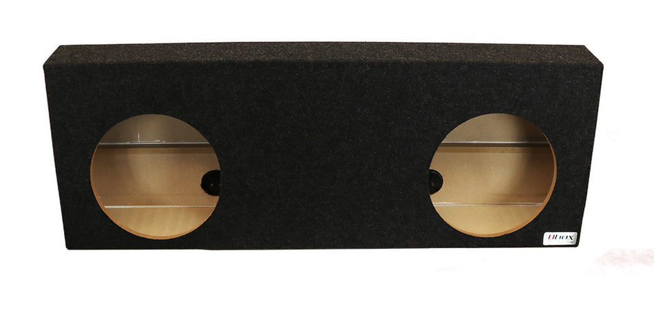 A604-10CP Dual 10" Sealed Carpeted  - Fits 2007 - 2013 Toyota Tundra Crew Max
