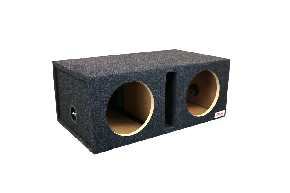 12" Dual Vented Subwoofer Enclosure Precision CNC-Cut, Premium MDF Construction. Proudly USA Made.