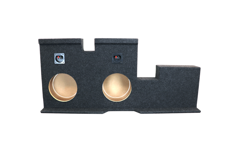 A602-12CP Dual 12" Sealed Carpeted  - Fits 2007 - 2018 Toyota Tundra Double Cab