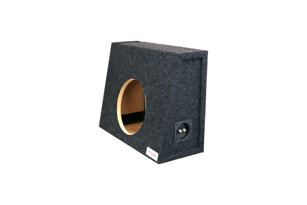 10" Single Truck Enclosure Vented Subwoofer Enclosure Precision CNC-Cut, Premium MDF Construction. Proudly USA Made.