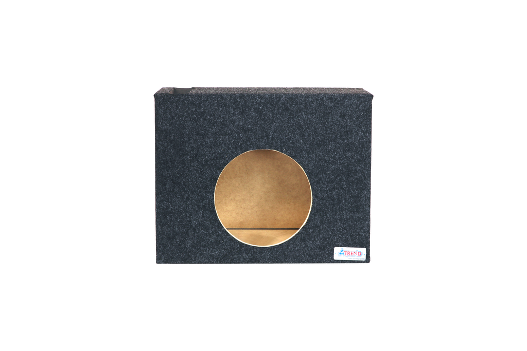 10" Single Truck Enclosure Vented Subwoofer Enclosure Precision CNC-Cut, Premium MDF Construction. Proudly USA Made.