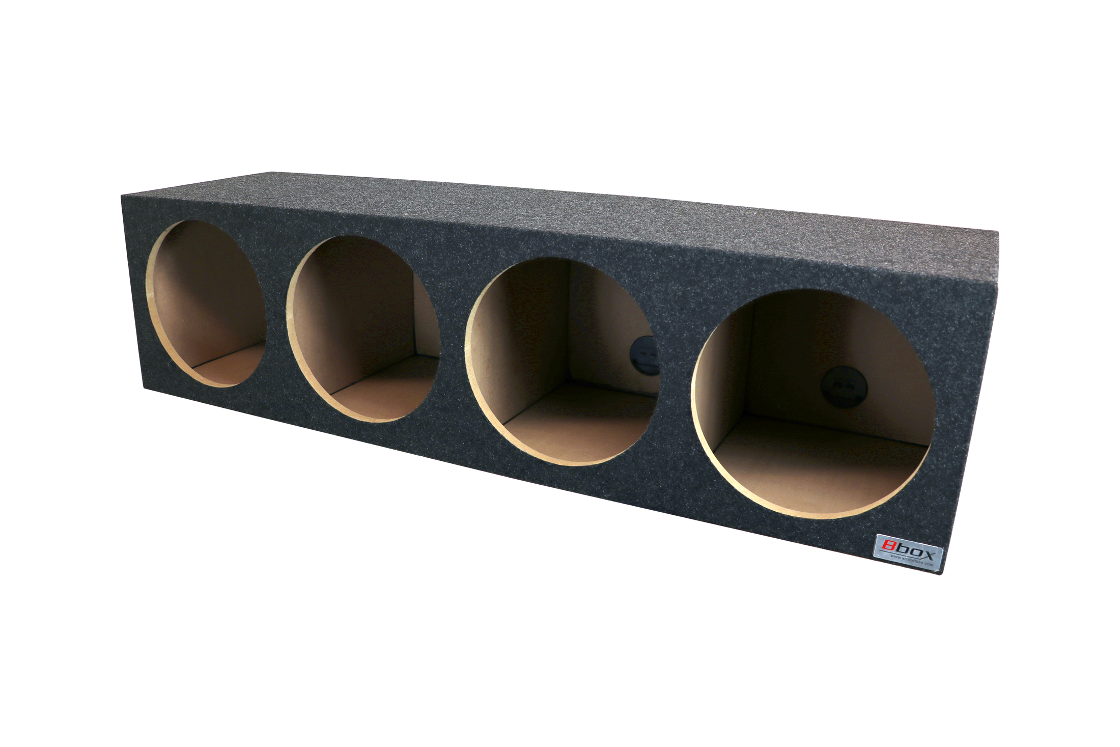 12 in Quad Sealed Subwoofer Enclosure Precision CNC-Cut, Premium MDF Construction. Proudly USA Made.