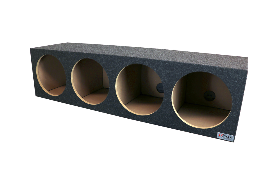 12" Quad Sealed Subwoofer Enclosure  Precision CNC-Cut, Premium MDF Construction. Proudly USA Made.